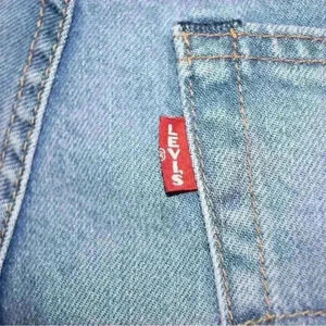 Levi's 510 Slim Straight, REAL Leather Patch, Exclusive Limited Edition Big “E”